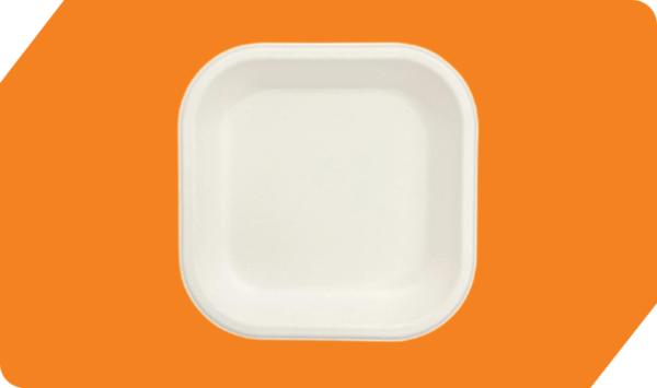 7" Square Plate