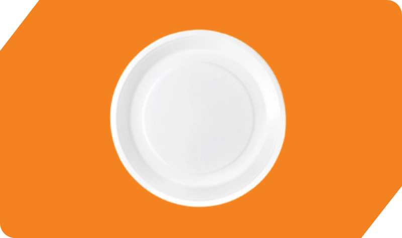 9 Inch Deep Round Plate