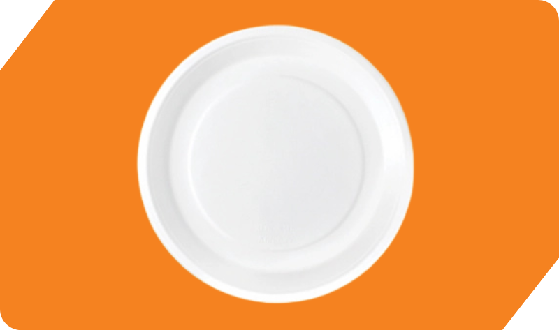 10 Inch Deep Round Plate