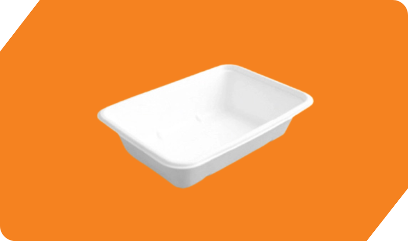 500 ml / 16 oz Rectangular Plate